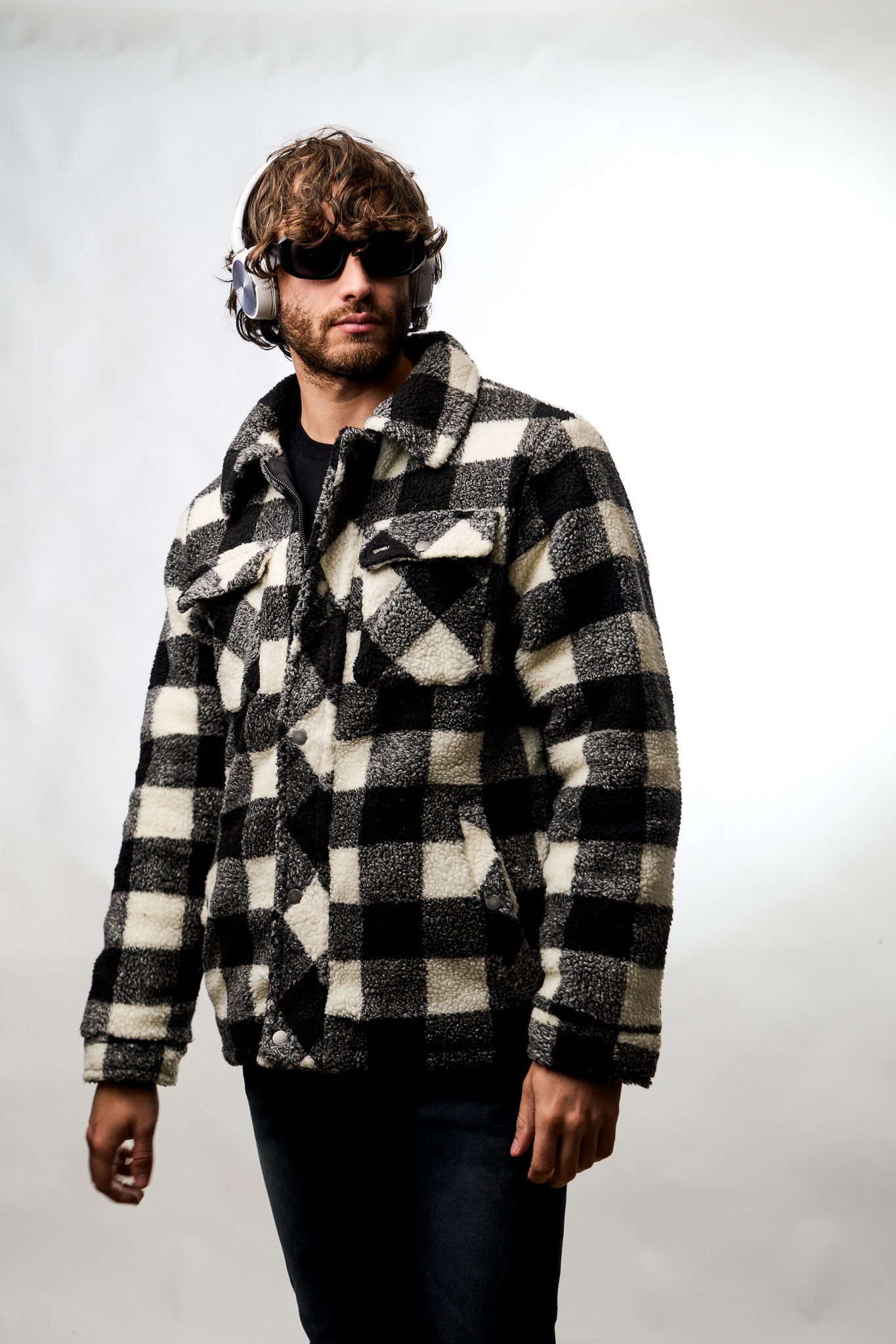 Campera a cuadros MAYERS · Slim fit
