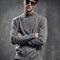 Sweater Nox Gris Claro · Cuello polera (último XS)
