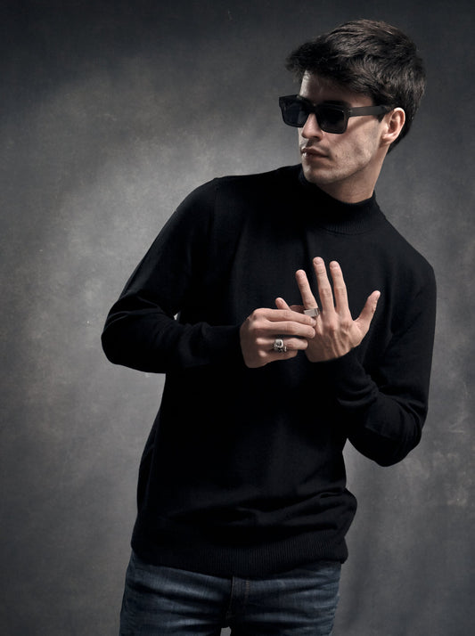 Sweater Nox · Cuello polera