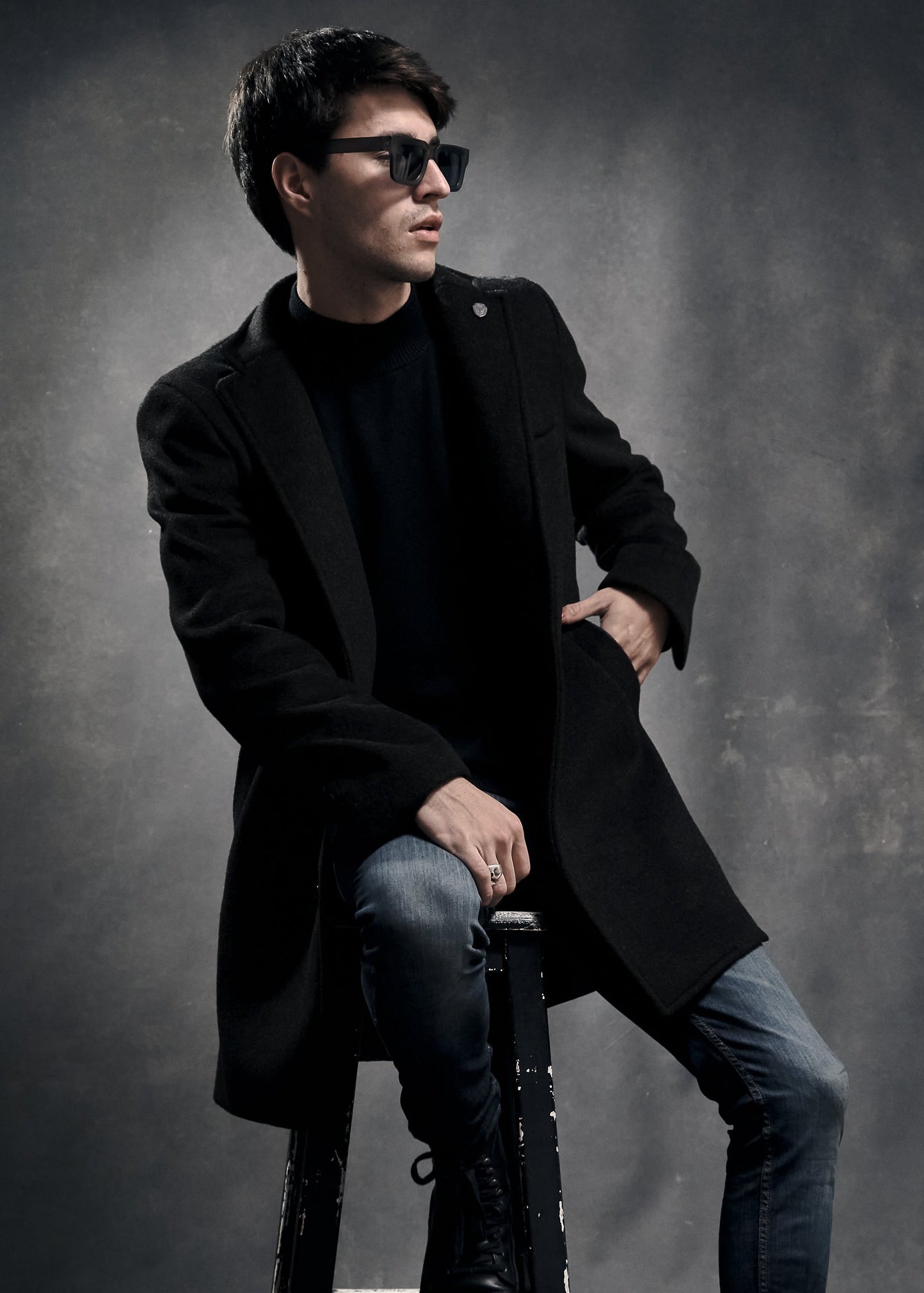 Sacon Logan Negro · Slim fit