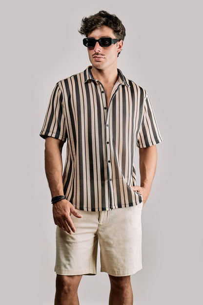 Camisa Salerno · Mangas Cortas