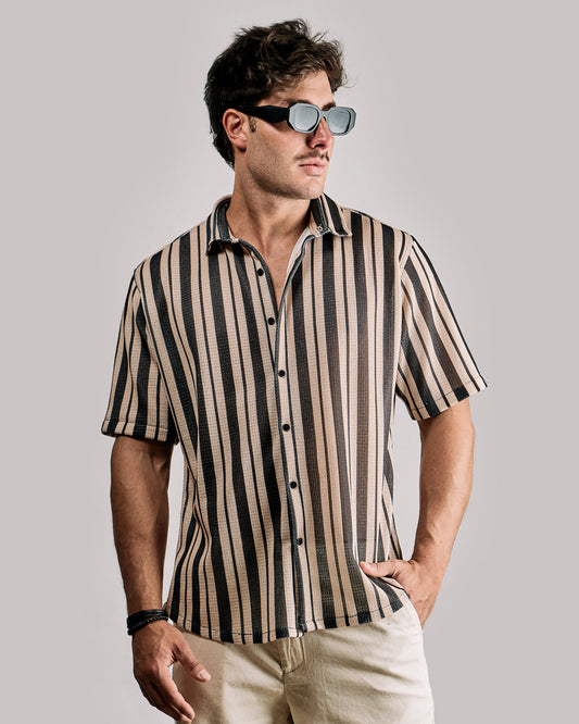 Camisa Salerno · Mangas Cortas