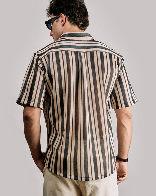 Camisa Salerno · Mangas Cortas
