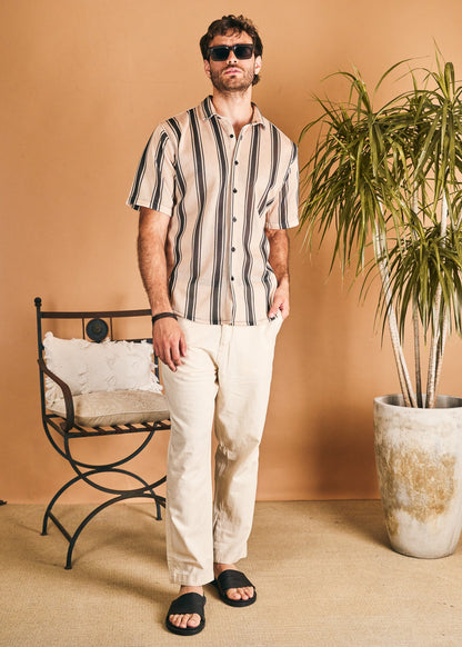 Camisa Mikonos · Mangas Cortas