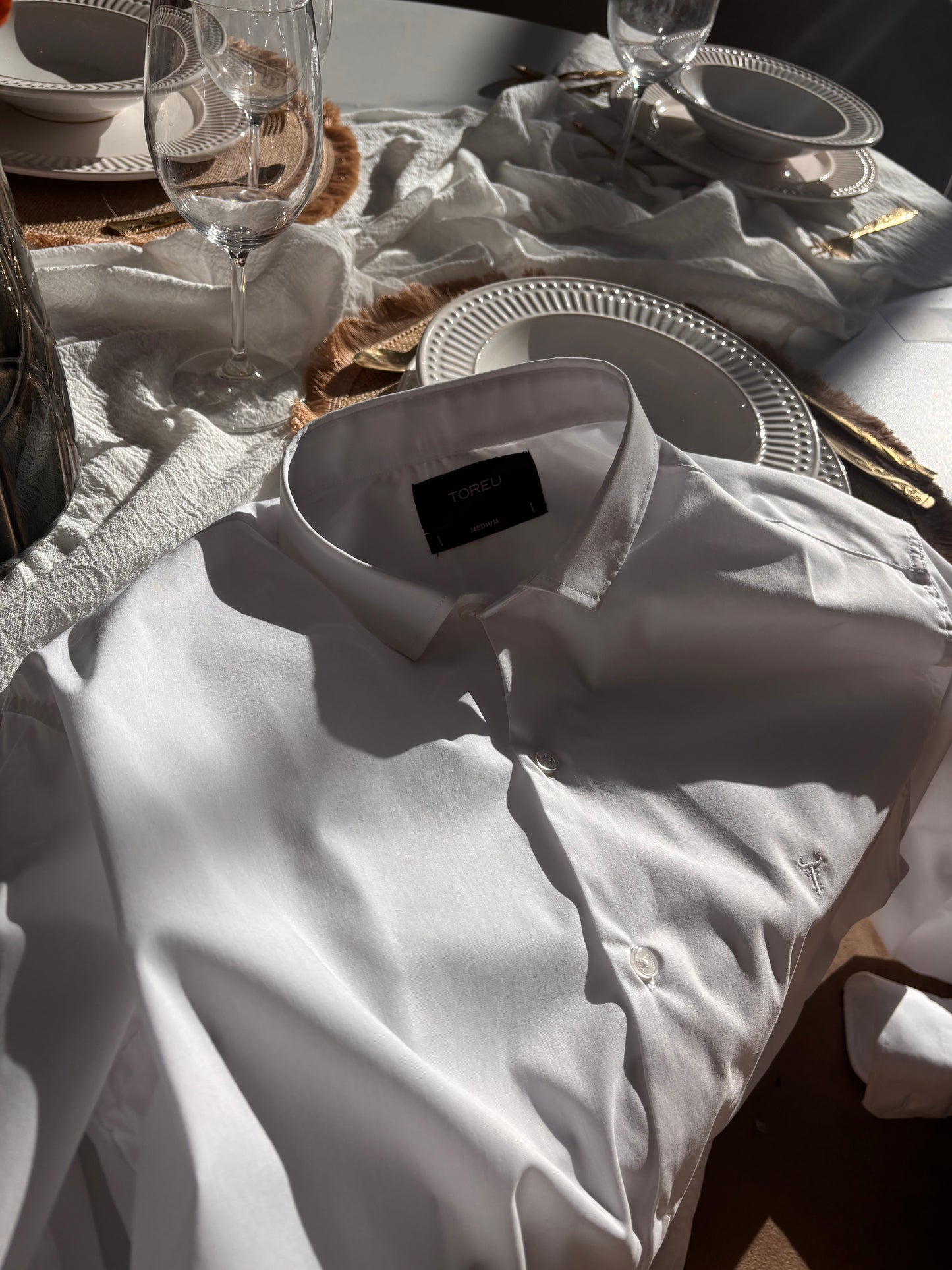 Camisa Cliff Blanco · Regular Fit