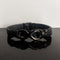 Pulsera 07 Negro con Black Niquel · Simple