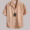 Camisa Ibiza Beige · Mangas Cortas