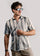 Camisa Mikonos Marino · Mangas Cortas