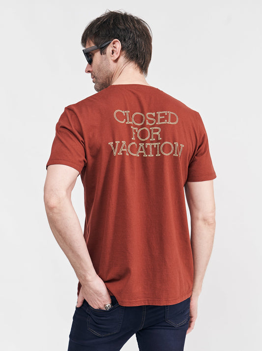 Remera Ibiza · Pima estampada