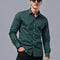 Camisa Cliff Petroleo  Regular Fit de algodon