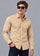 Camisa Cliff Tostado Regular Fit de Algodón