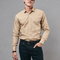 Camisa Cliff Tostado Regular Fit de Algodón