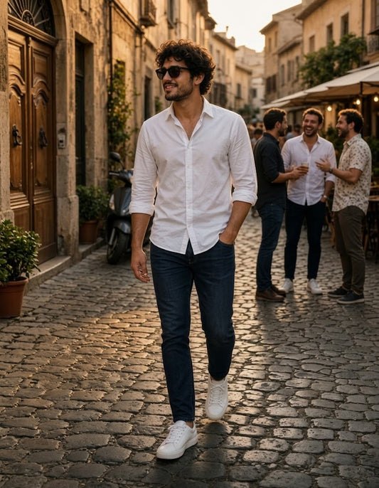 Combo Camisa Cliff + Jean Issac