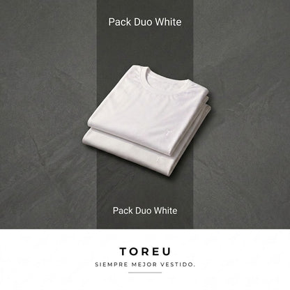 Pack duo Mylar Blanca