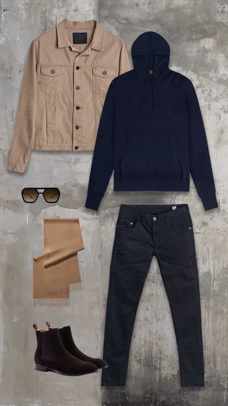 Sweater NILO · Canguro con capucha