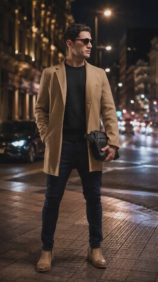 Sweater LECLERC Negro · Slim Fit