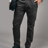 Pantalón Cargo Hell · Gris Slim Fit