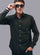 Camisa Cliff Negro . Regular Fit