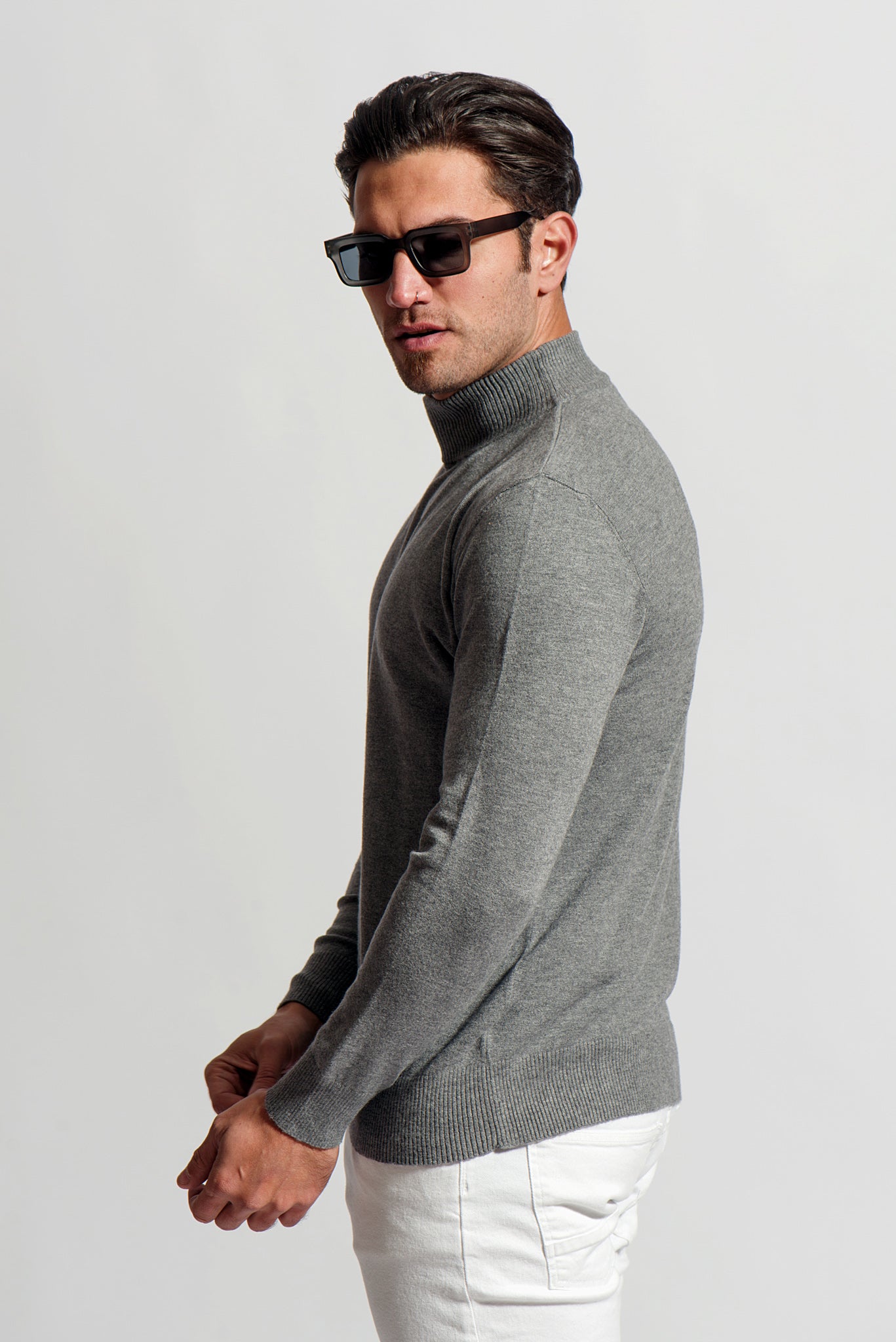Sweater Nox · Cuello polera