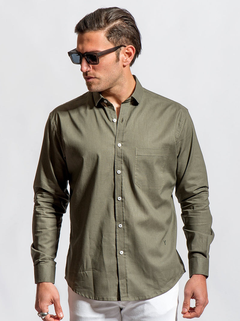 Camisa de lino Lagar · Regular Fit · XS & XL