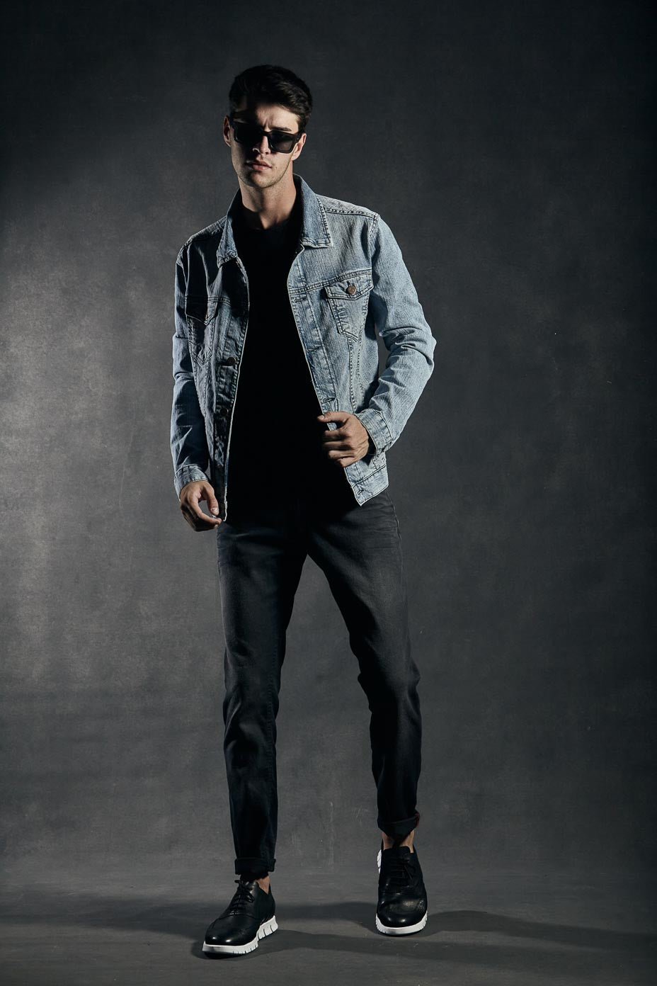 Remera Fox con bolsillo · Flame